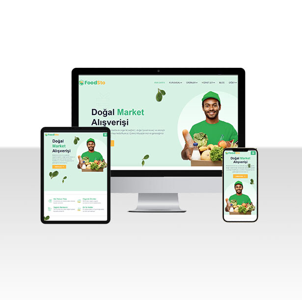 Butik Organik Gıda Web Paketi