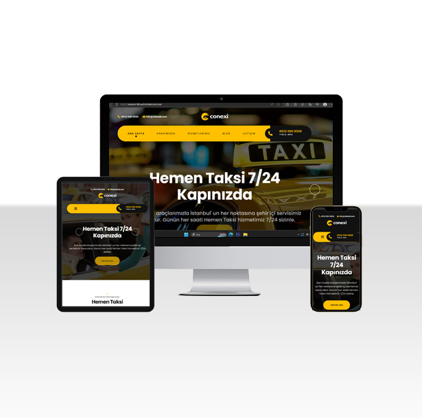 Taksici Web Paketi Conexi