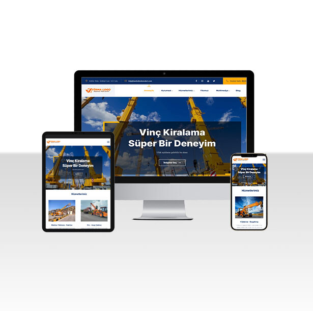 Vinç / Oto Kurtarma Web Paketi