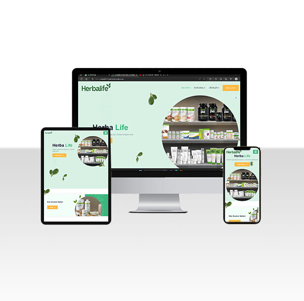 Herbalife / Yaşam Koçu Web Sitesi Paketi