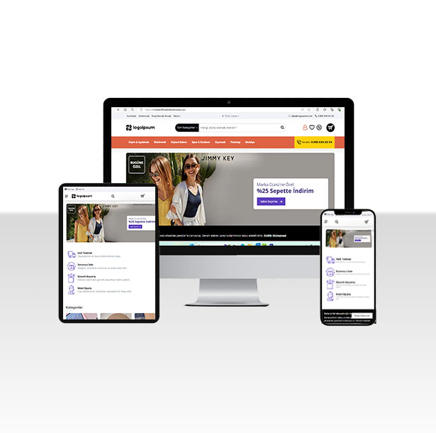 E-Ticaret Gelişmiş Web Sitesi Paketi – Gispy