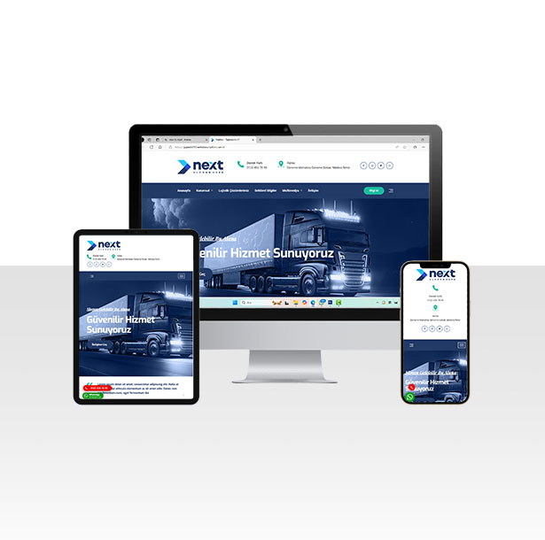 Php Nakliyat ve Lojistik Web Sitesi Paketi – Next
